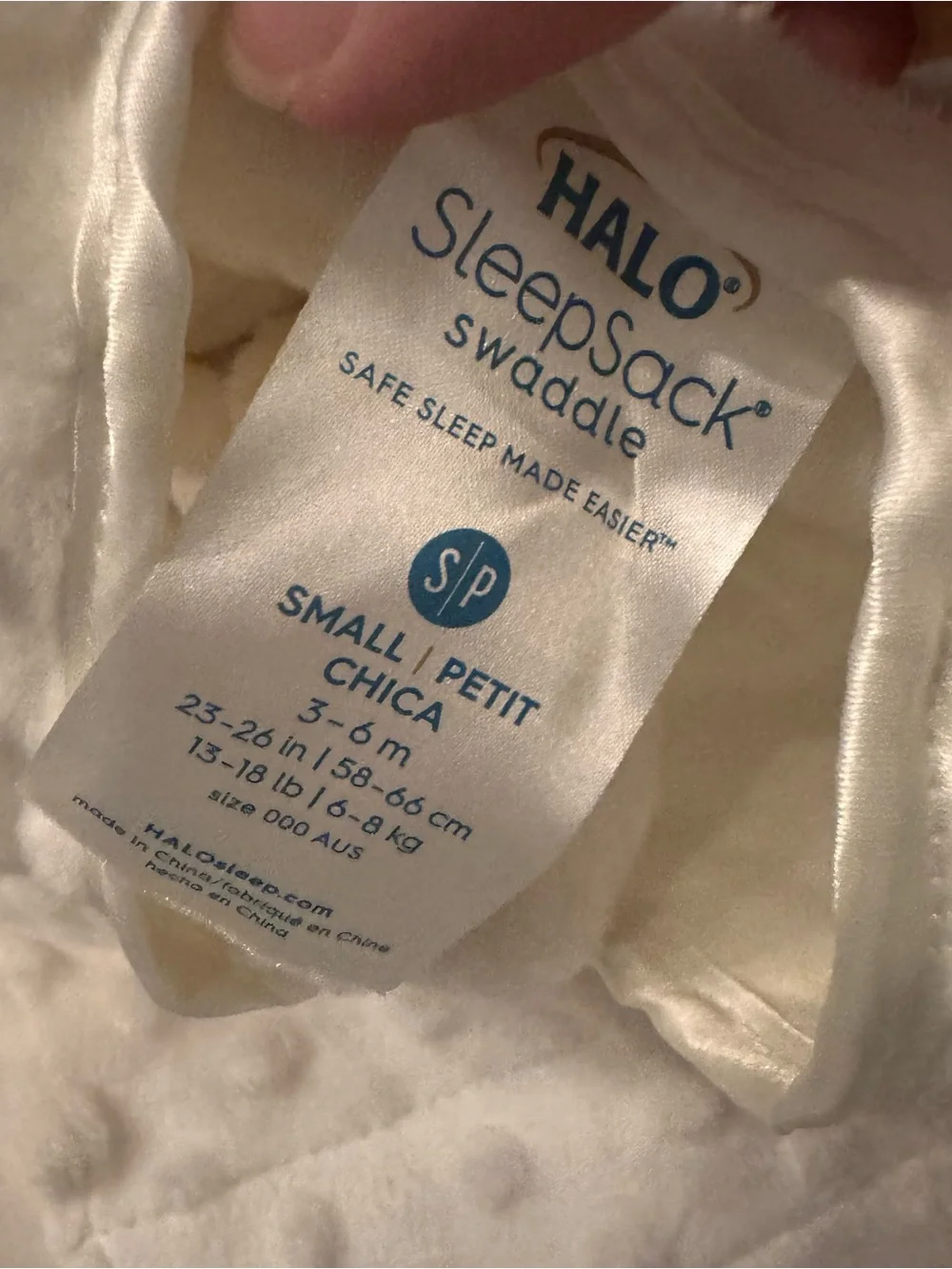 HALO Plushy Dot Sleep Sack Swaddle